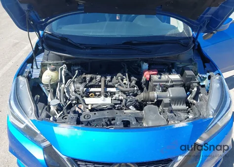 2021 Nissan Versa Sv Xtronic Cvt from USA, damaged, VIN 3N1CN8EV4ML844328